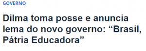 Slogan do Governo